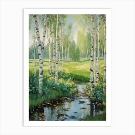 Birch Trees Art Print