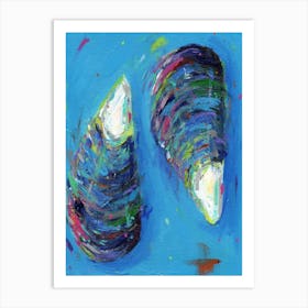 Mussel Shells 1 Art Print