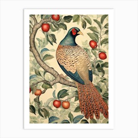 Pheasant Bird Vintage Art Print