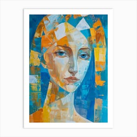 Abstract Of A Woman 47 Art Print