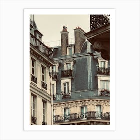 Paris Cityscape Art Print