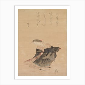 Woodblock Prints,, Katsushika Hokusai 1 Art Print