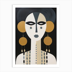 Asian Woman 10 Art Print