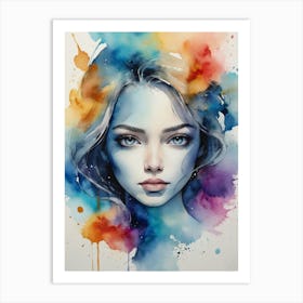 Watercolor Painting 2 Art Print