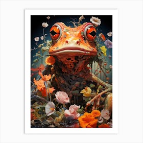 Frog Intricate Art Art Print