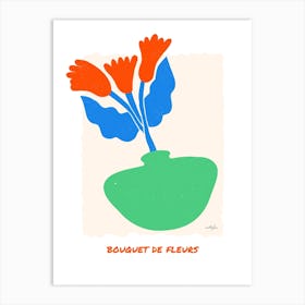 Bouquet De Fleurs 1 Art Print