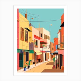 Cuba Travel Illustration Art Print
