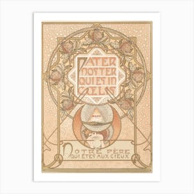 Pater Noster, Alphonse Mucha Art Print