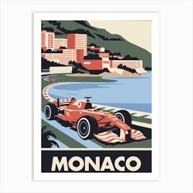 Monaco Art Print