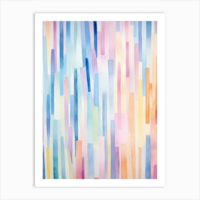 Abstract Watercolor Painting 21 Art Print