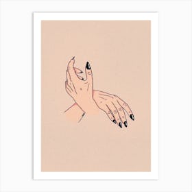 Pair Of Hands Art Print