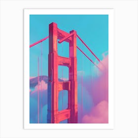 Golden Gate Bridge, San Francisco Art Print