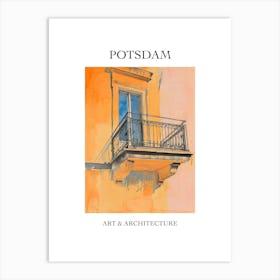 Potsdam Travel And Architecture Poster 3 Art Print