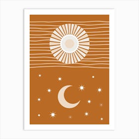 Day And Night Art Print