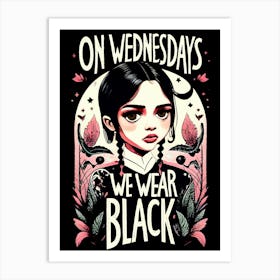 On Wednesdays We Wear Black Affiche