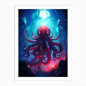 Octopus 1 Art Print