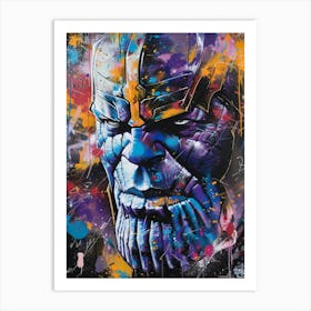 Thanos Abstract Art Print