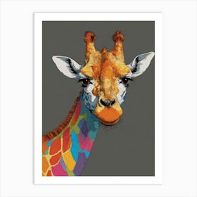 Giraffe 42 Art Print