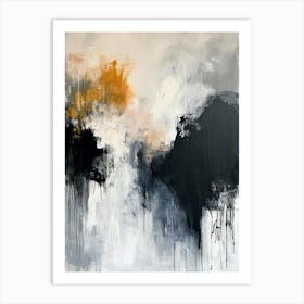 Abstract Painting, Boho Art Style 1 Art Print