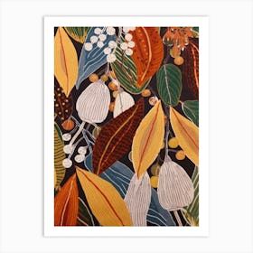 Fall Botanicals Lily Of The Valley 2 Art Print