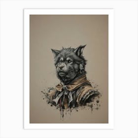 Wolf1 Art Print