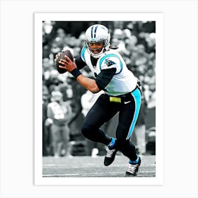 Cam Newton Carolina Panthers Art Print