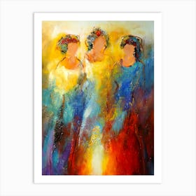 Three Women 3 Art Print