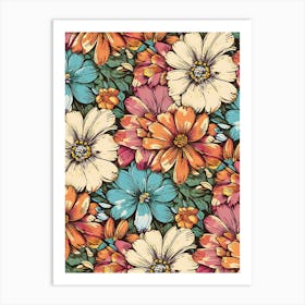 Flower Power Art Print