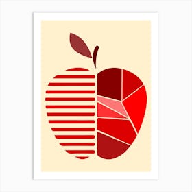 Apple artwork Art Print