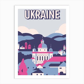 Ukraine Poster Art Print