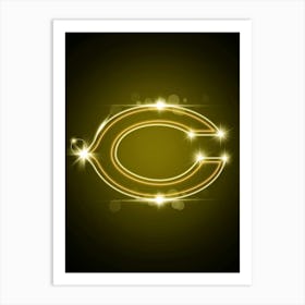 Chicago Bears 1 Art Print