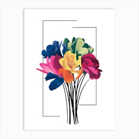 Bouquet Of Flowers 4 Art Print