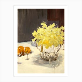 Daffodil Study Art Print