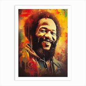 Marvin Gaye (3) Art Print