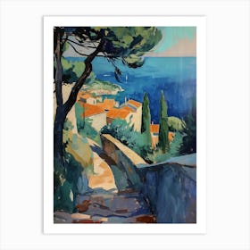 Walk To The Sea Painting Art Print