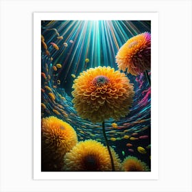 chrysanthemum ¹ Art Print