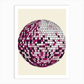 Disco Ball 17 Art Print