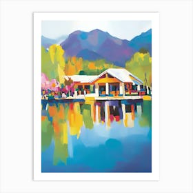 House By The Lake 5 Art Print