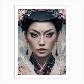 Asian Beauty 9 Art Print