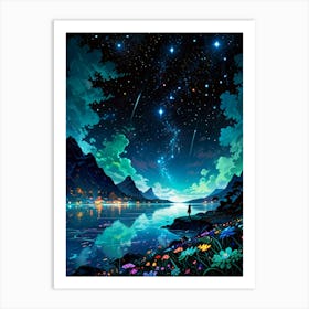 Night Sky 6 Art Print