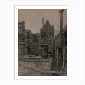 'The Old Town' Art Print