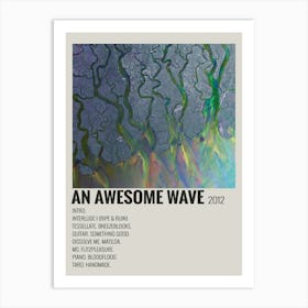 An Awesome Wave 2012 Poster Art Print