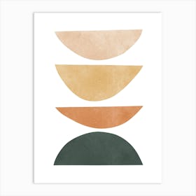 Circles in harmony 6 1 Art Print