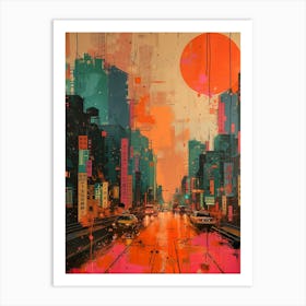 'Cityscape' 1 Art Print