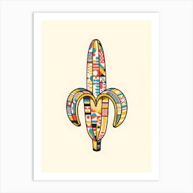 Banana Art Illustration Art Print