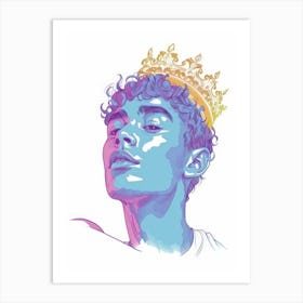 Portrait Of A Young Man 13 Art Print