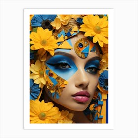 Egyptian Beauty 1 Art Print