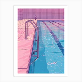 Swimming Pool 3 Art Print