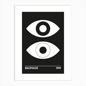 Eye Of Bauhaus Art Print