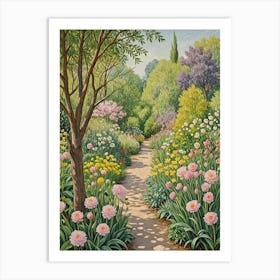 Secret Garden Path no2 Art Print